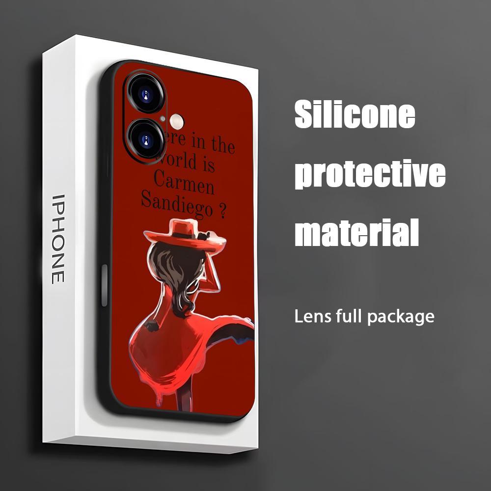 Apple Iphone 15 Pro Max - Hot Carmen Sandiego Cartoon Phone Case
