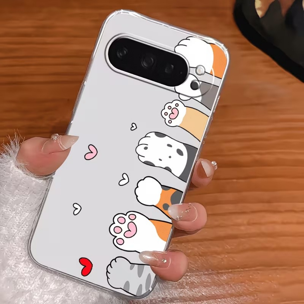 Cartoon Cat Paw Print Crystal  - Google Pixel 8A ulasan dan harga