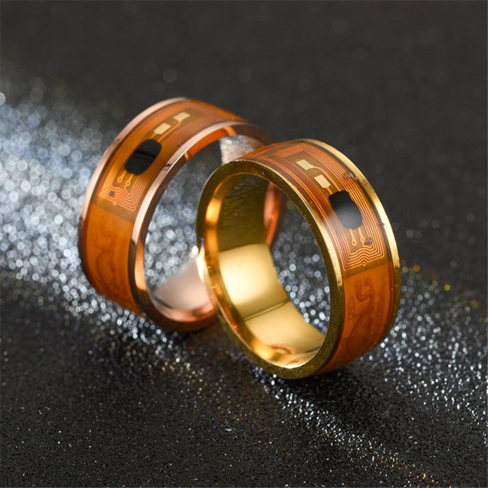Mens Couple Rings NFC Stainles - Smart Ring Nfc Pay ulasan dan harga