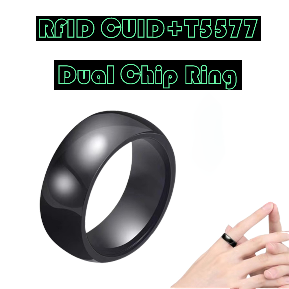 RFID Smart Dual Chip Clone Key - Smart Ring Nfc Pay ulasan dan harga