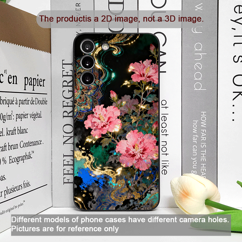 Retro Flower Hibiscus Golden I - Oppo Reno 12 ulasan dan harga