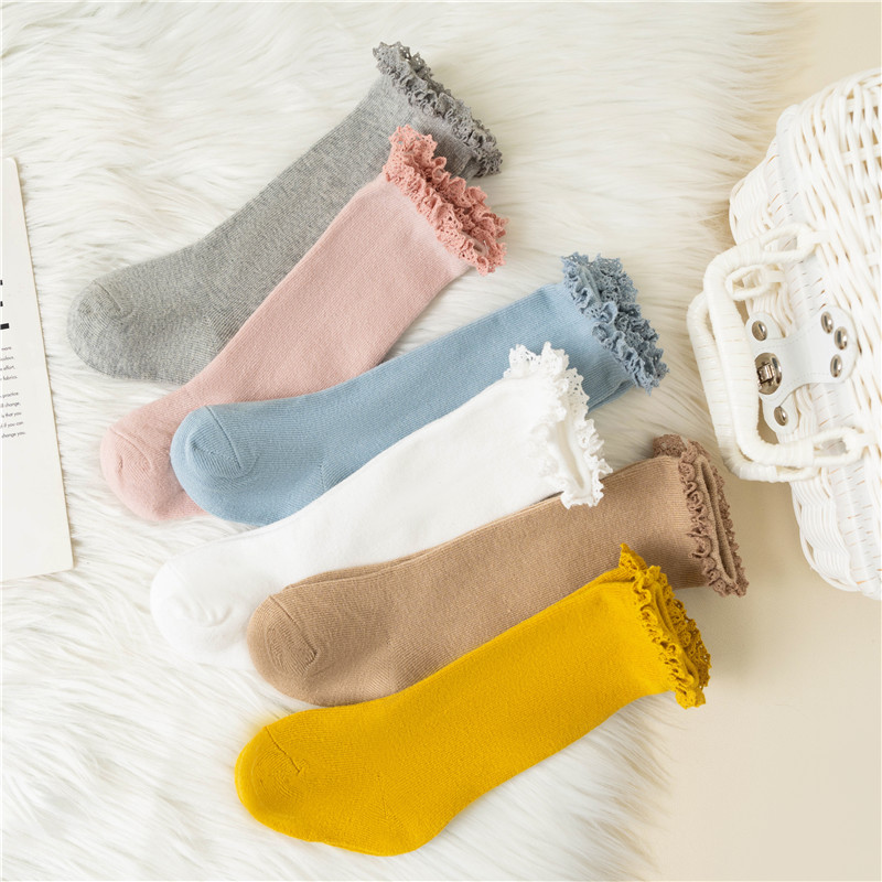 Winter Autumn Baby Girls Ruffl - Baby Sock Oximeter ulasan dan harga