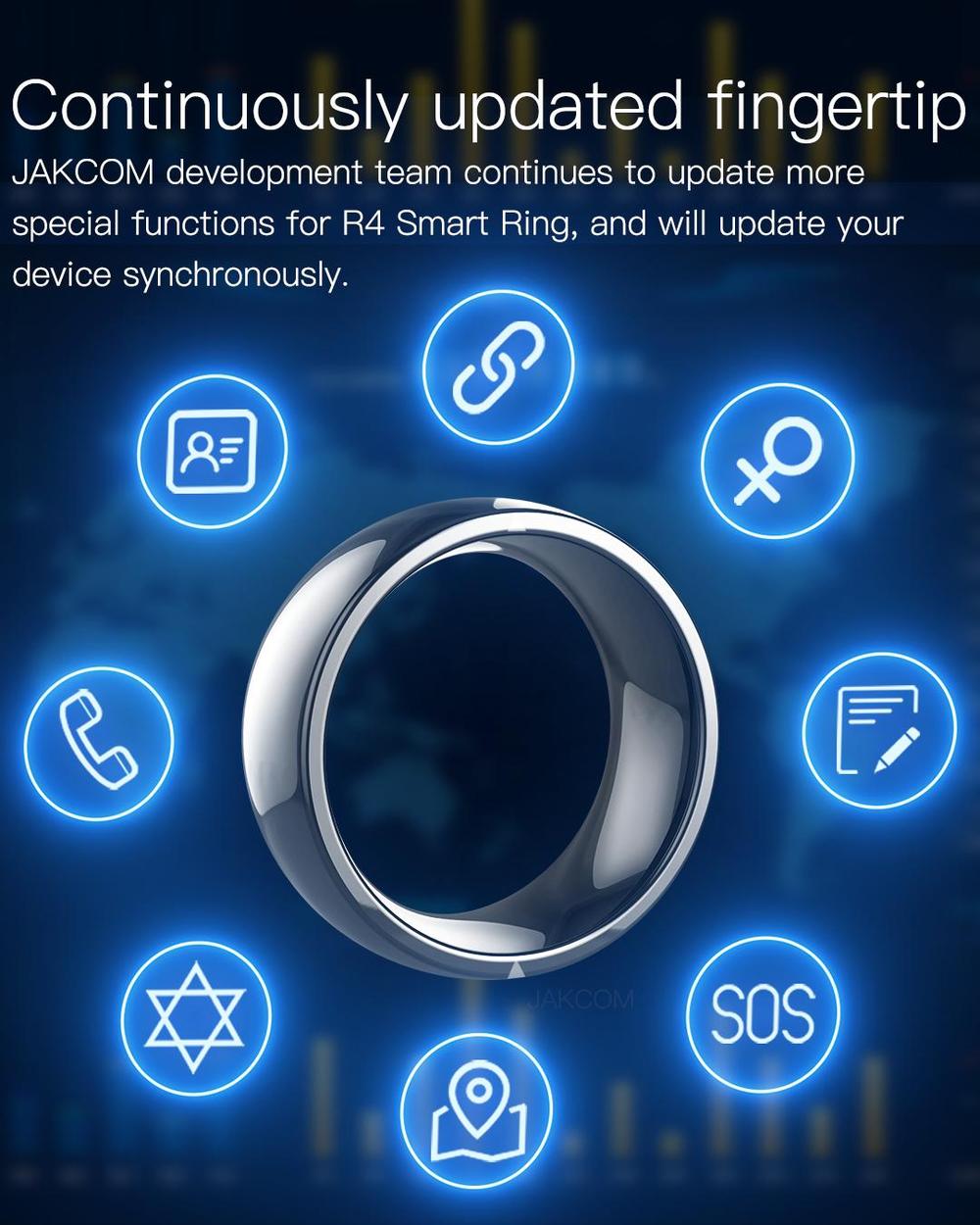 Jakcom Smart Ring  R4 Wearable - Smart Ring Nfc Pay ulasan dan harga