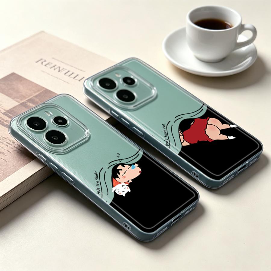 Cartoon Shin-ChanS Soft Phone  - Xiaomi Redmi Note 13 ulasan dan harga
