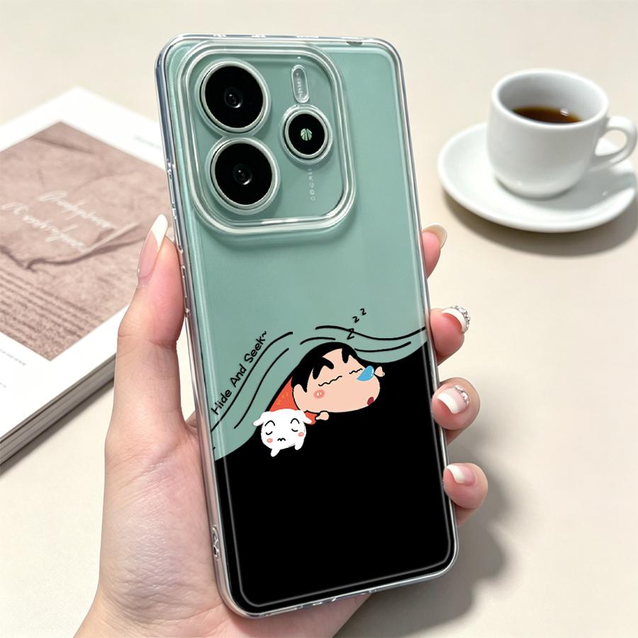 Cartoon Shin-ChanS Soft Phone  - Xiaomi Redmi Note 13 ulasan dan harga