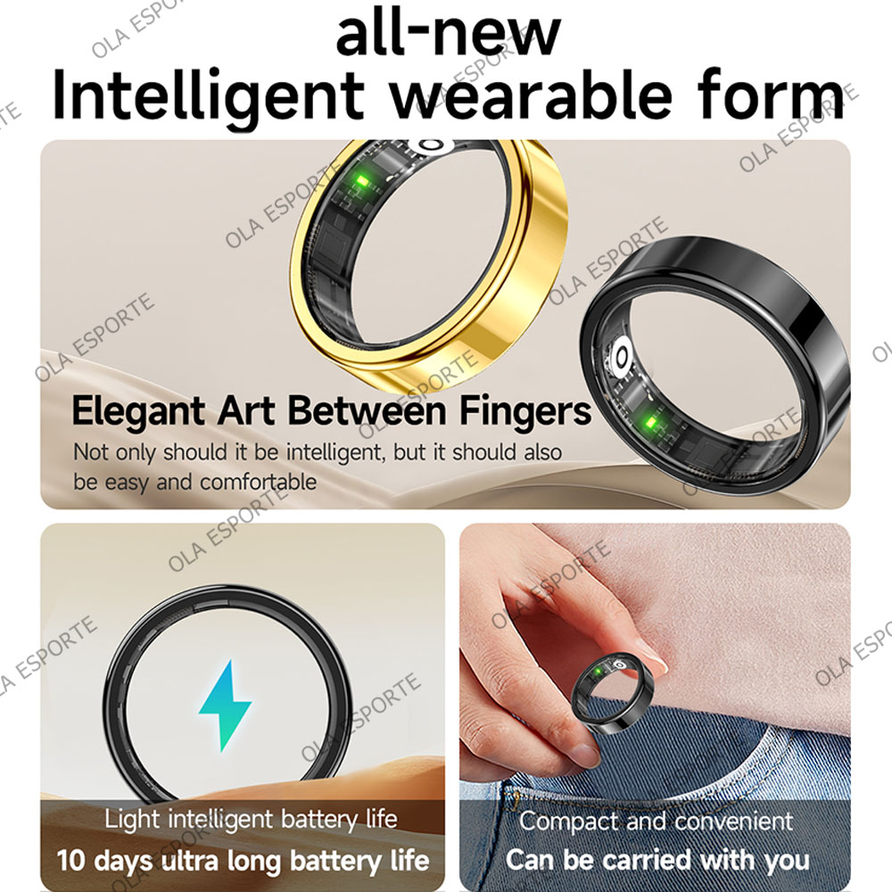New R09 Smart Ring Men Women w - Temperature Ring Skin ulasan dan harga