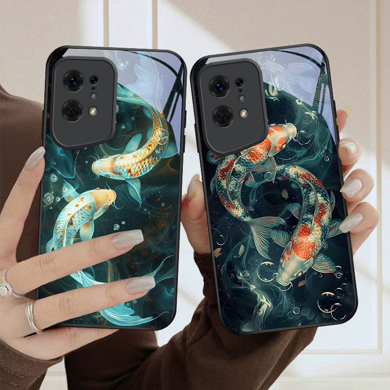 Two Fish Playing in Water For  - Oppo Find X8 ulasan dan harga