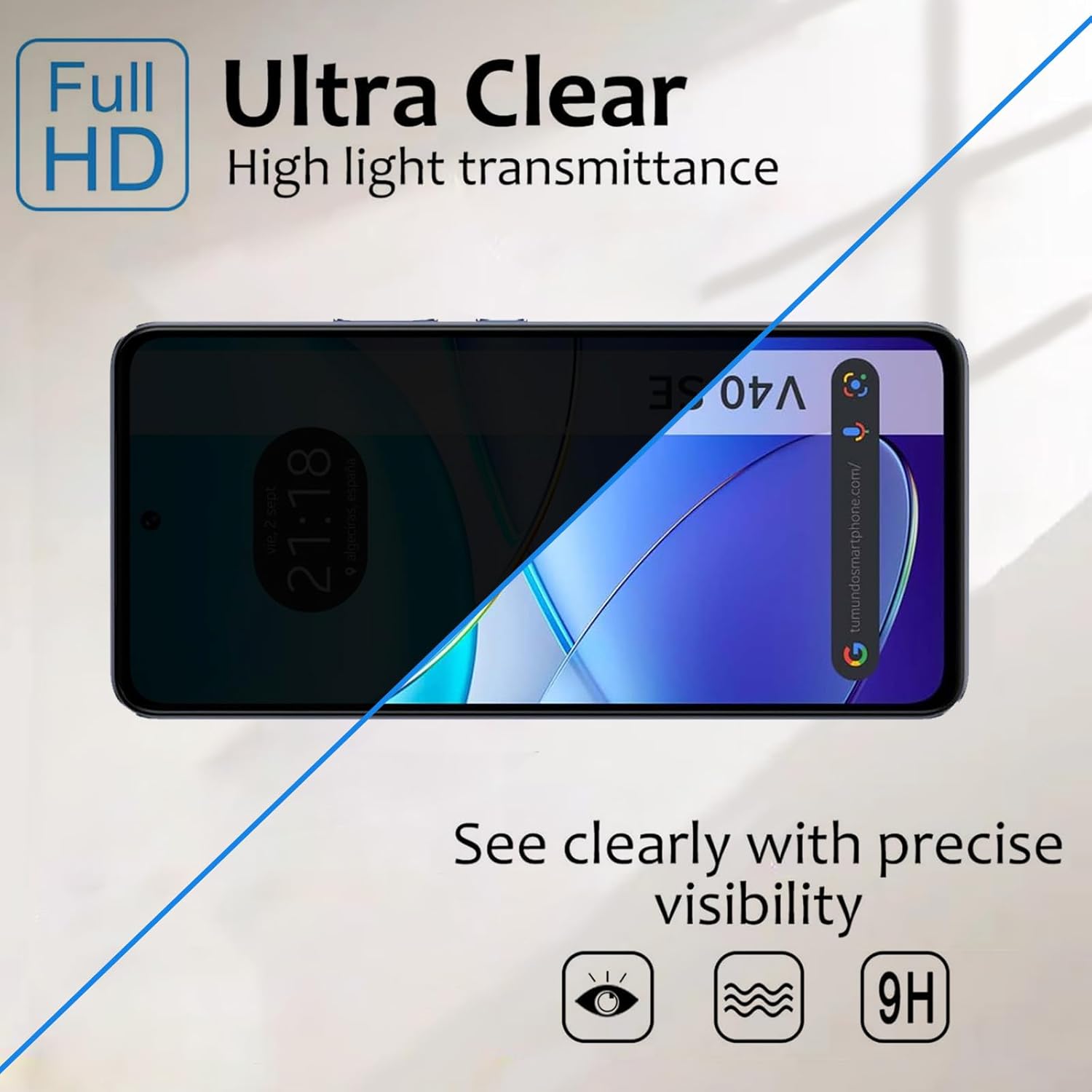 For VIVO V40 SE Anti Spy Tempe - Vivo V40 ulasan dan harga