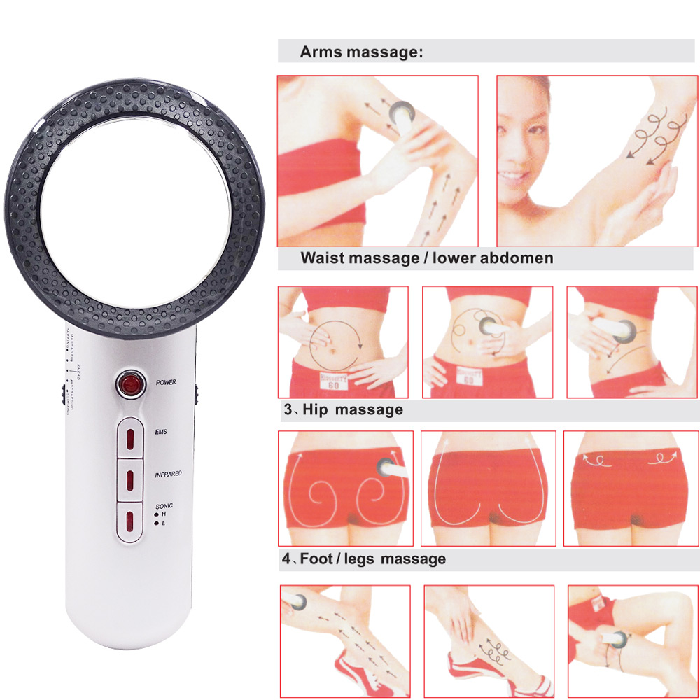 3 in 1 ems Ultrasound Cavitati - Galvanic Skin Sensor ulasan dan harga