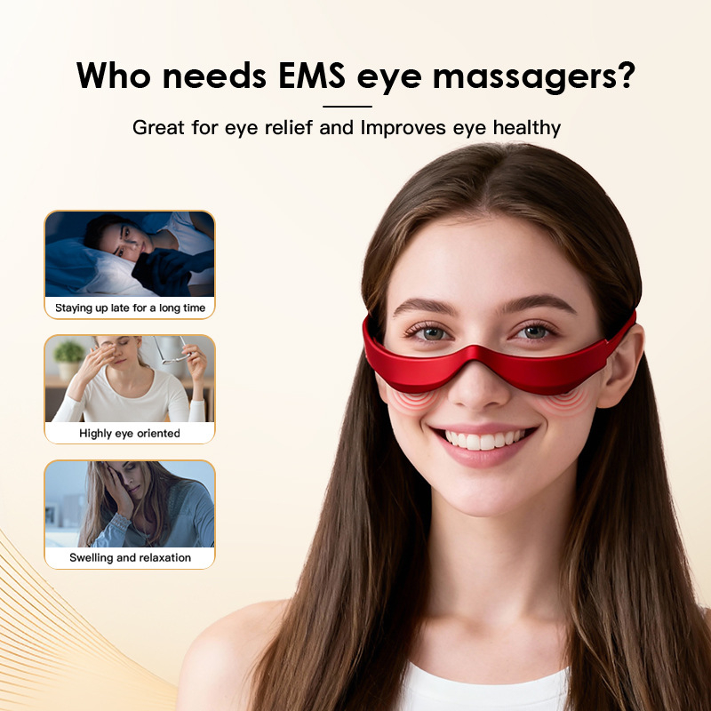Electric Eye Massager Glasses  - Light Therapy Glasses ulasan dan harga
