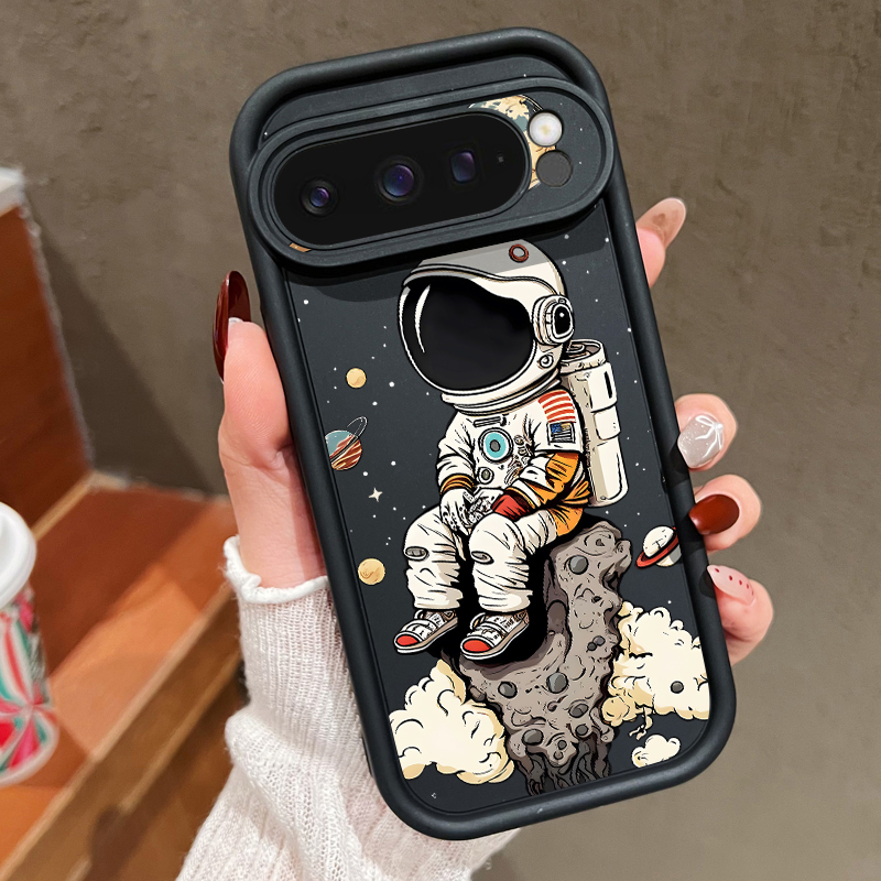 Cartoon Astronaut Print TPU Ph - Google Pixel 8A ulasan dan harga